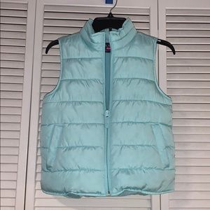 Fleece Lined Puffer Vest for Girls